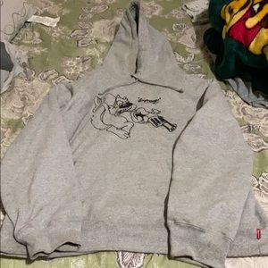 Supreme Lee Quinones Hoodie Size Large USED